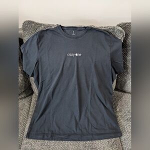 Official Apple Employee 'Crazy One' Black and White T-shirt 🔥